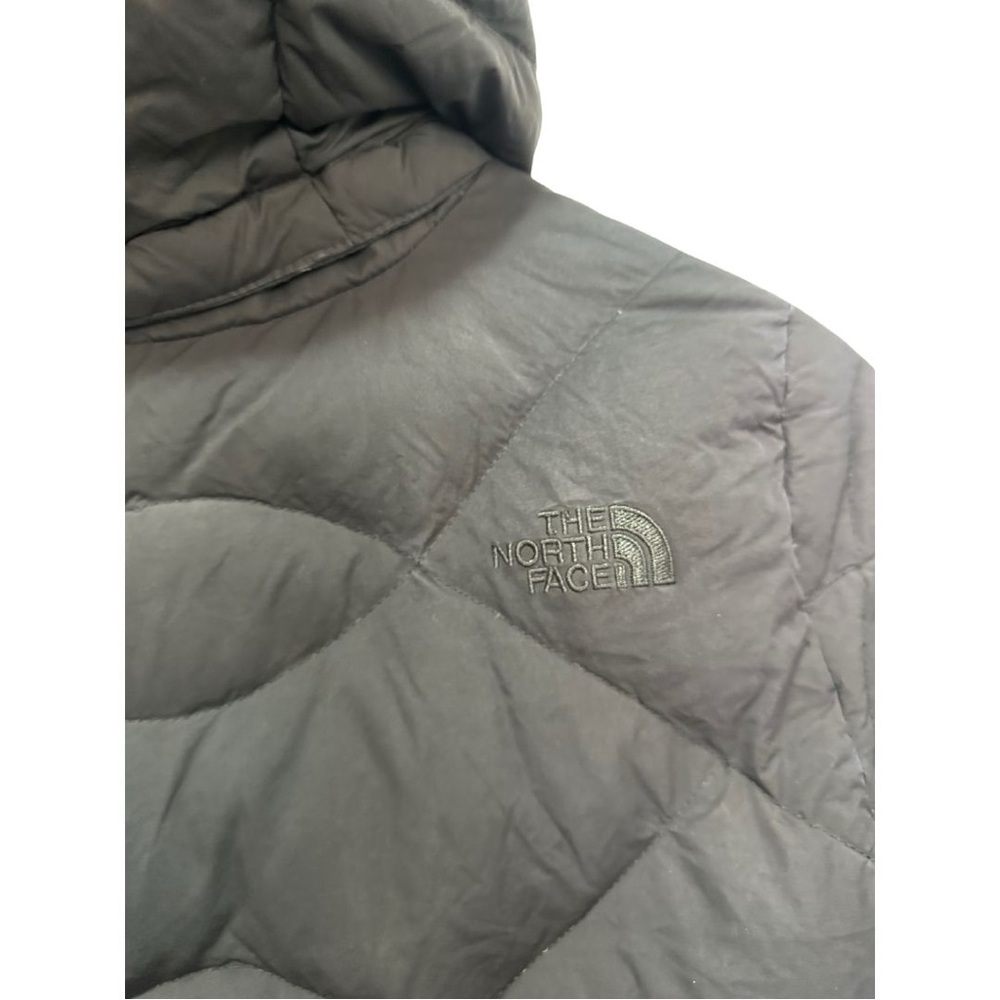 [SOLD] The North Face 600 Goose Down Jacket Women x-small Black Long Puffer Coat - Picture 4 of 7